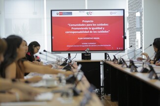La Cooperación Española apoya en Perú un proyecto para promover la igualdad y la corresponsabilidad social en las tareas de cuidado