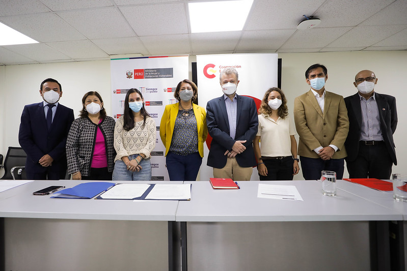 MIMP y AECID firman el Plan Operativo Anual del proyecto: Atención a niñas, niños y adolescentes, con especial aplicación a menores en situación de refugio y migrantes 