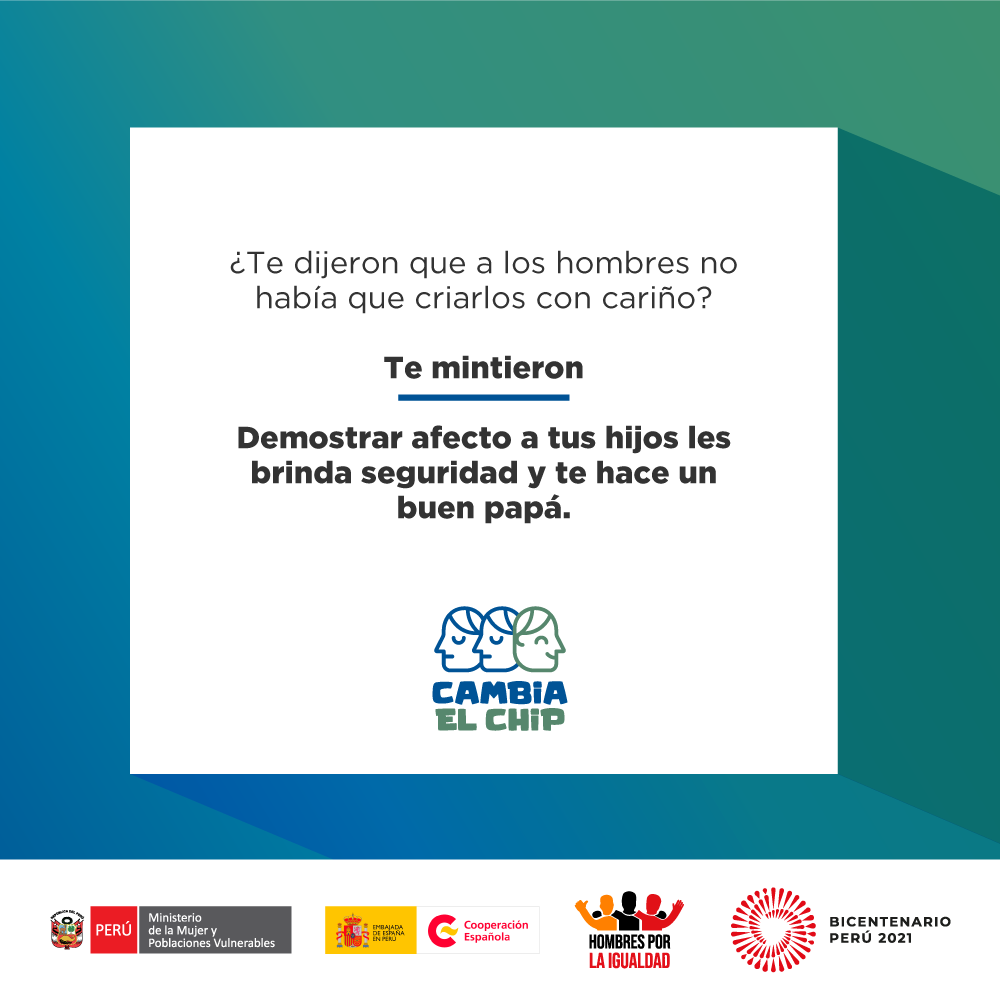 Campaña “Cambia el chip” busca desterrar patrones socioculturales que fomentan la violencia de género contra las mujeres