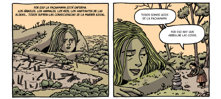 Puro Perú: el cómic que refleja la crisis climática del Perú y el efecto en las poblaciones más vulnerables