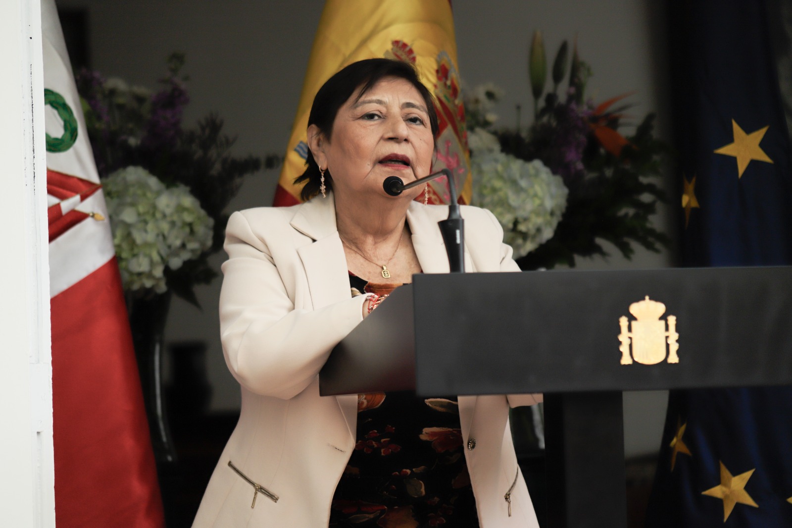 La Cooperación internacional dialoga sobre los retos para enfrentar la violencia de género en el Perú.